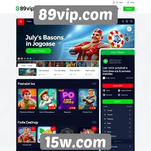 Análise da interface do usuário do 89vip.com